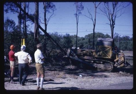 1972 Griffith sitework beginning