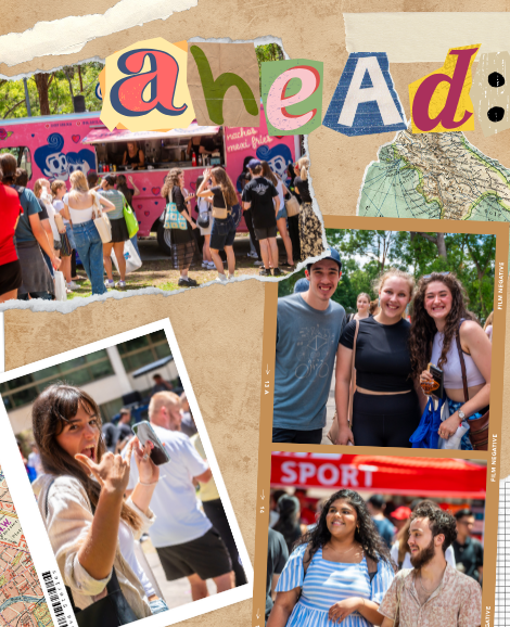 Students at Market Day