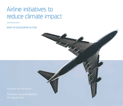 Airline initiative to reduce climate impact