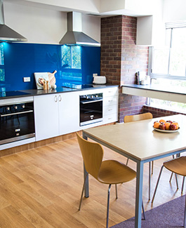 kitchen at Bundara accommodation