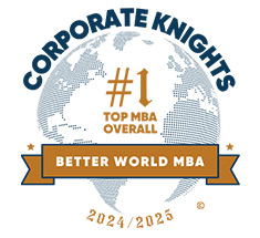 Corporate knights: top 40 better world MBA 2023 - 2024