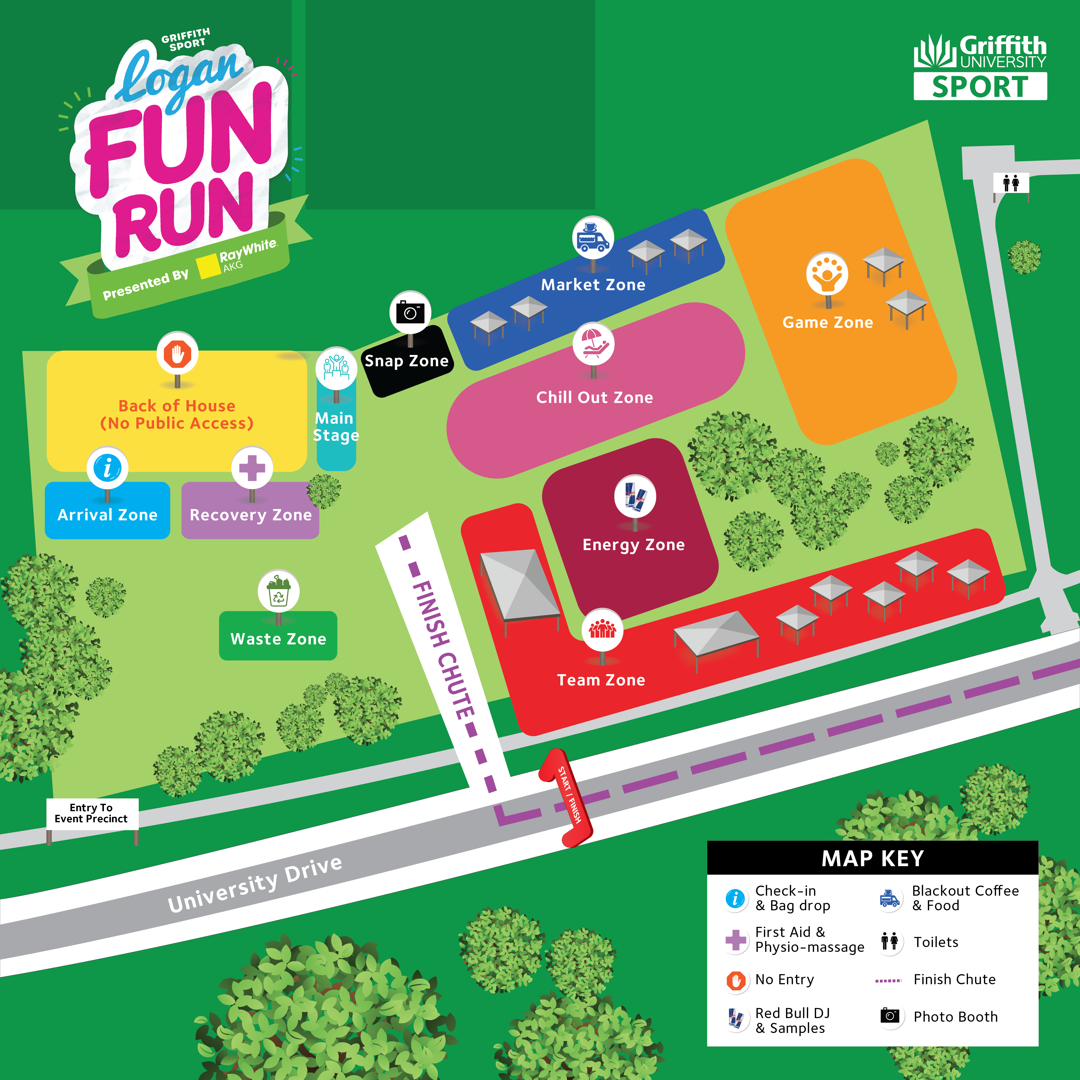 Event Precinct Map